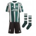 Manchester United Victor Lindelof #2 Segunda Equipación Niños 2023-24 Manga Corta (+ Pantalones cortos)